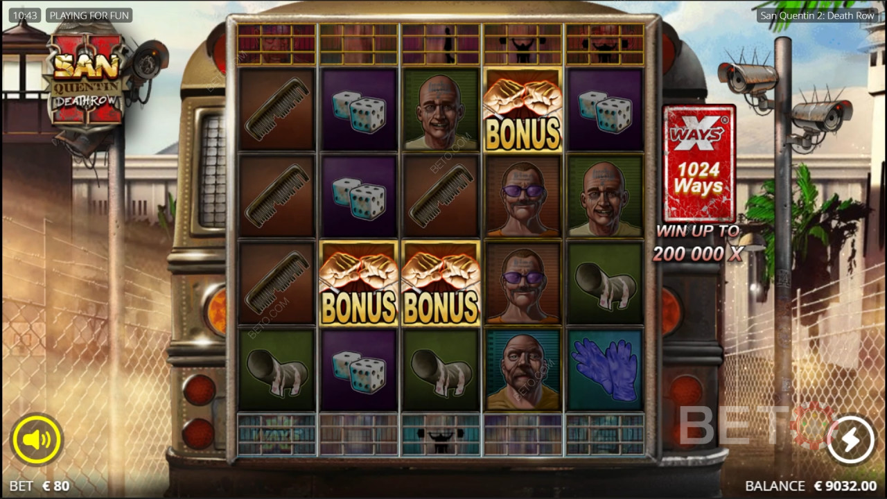 San Quentin 2 Avaliação de BETO Slots