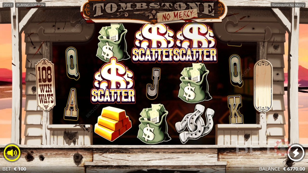 Tombstone No Mercy Avaliação por BETO Slots