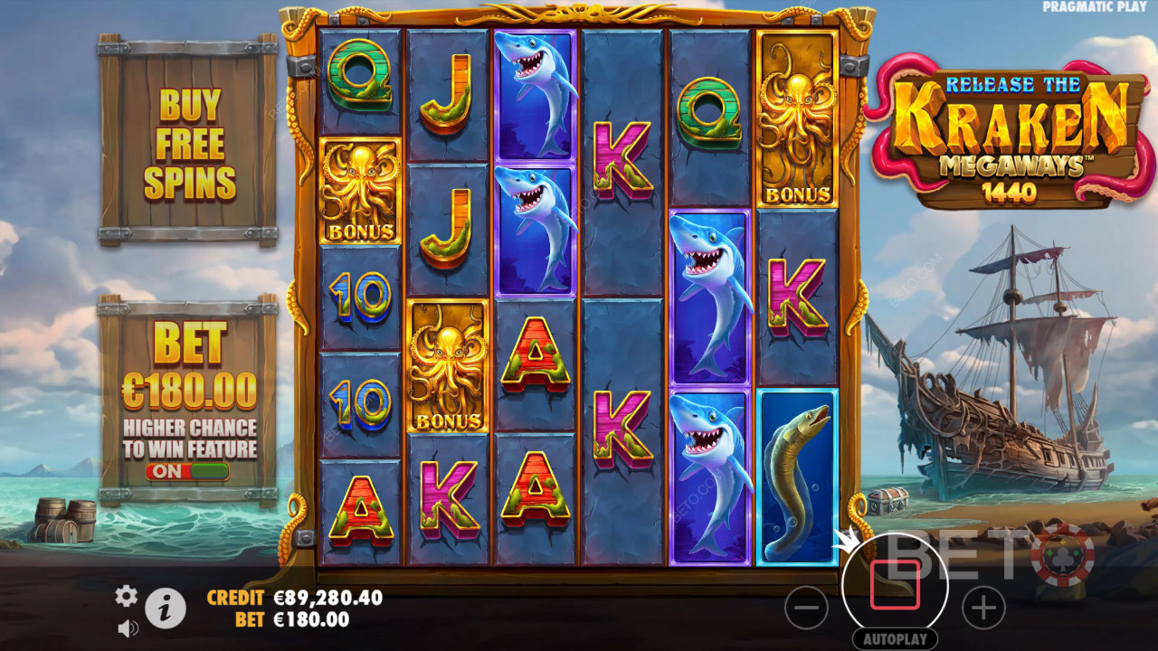 Release the Kraken Megaways Resenha feita por BETO Slots