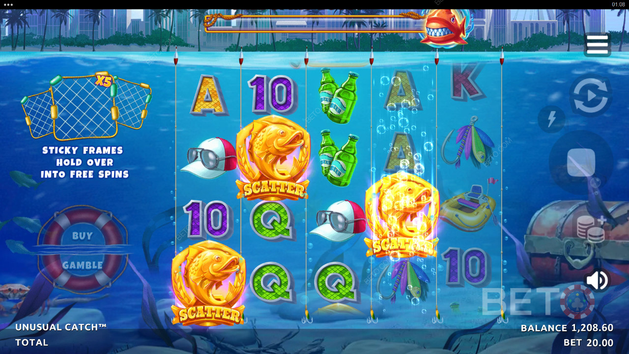 Unusual Catch Resenha por BETO Slots