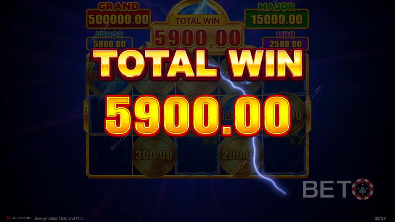 Ganhe 5.000x a sua aposta na Slot Online Energy Joker!