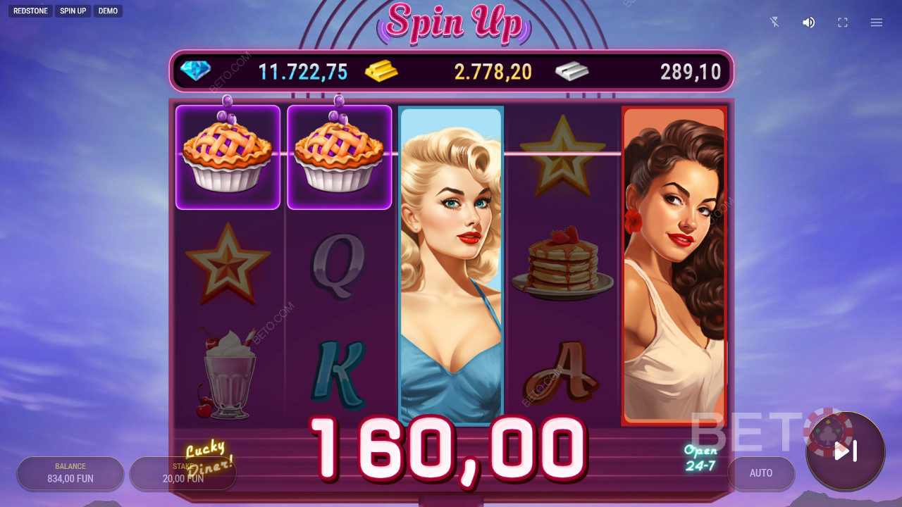 Avaliação do Spin Up por BETO Slots