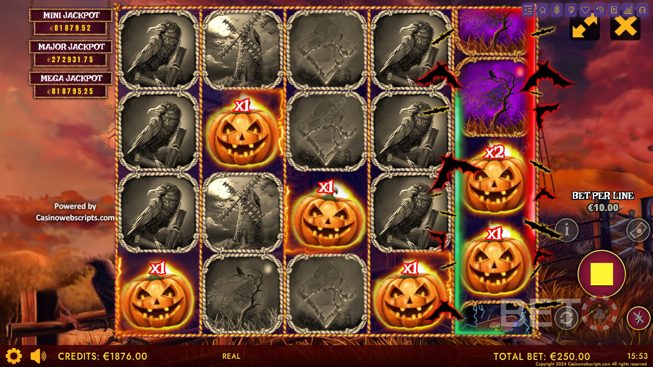 Haunted Haystacks - Spooky Hold and Win Jogo Grátis