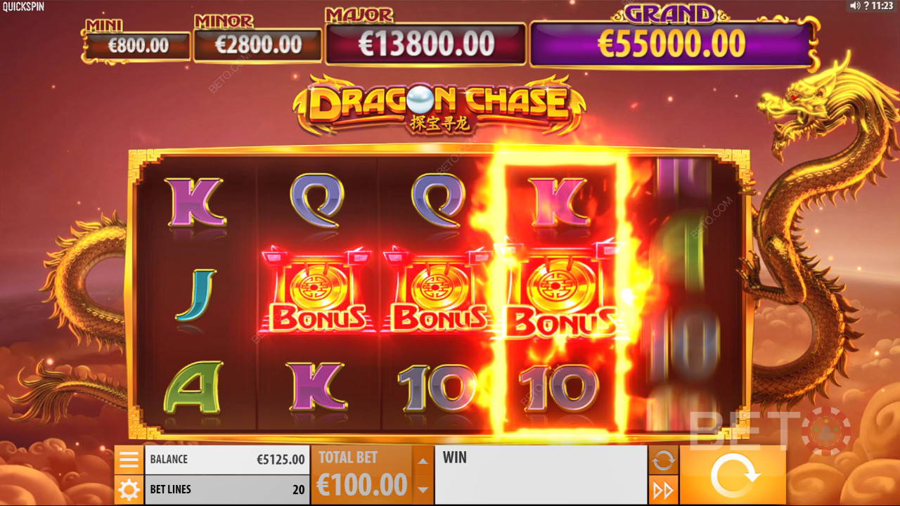 Dragon Chase Avaliação por BETO Slots