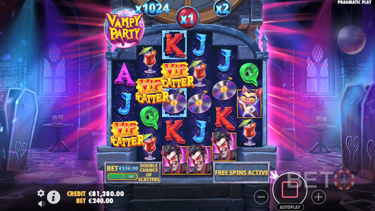 Avaliação da Vampy Party por BETO Slots