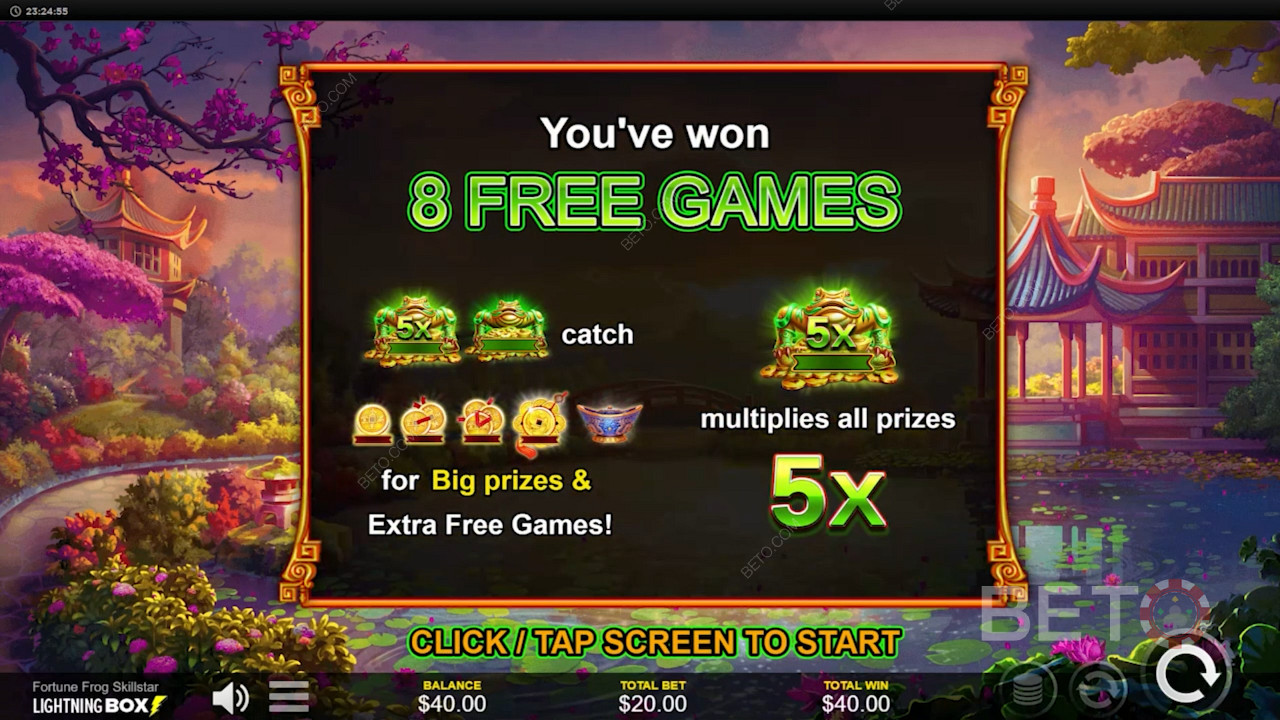 Ganhe Big com o jogo de slots Fortune Frog Skillstar - Vitória máxima de 4,672x a sua aposta