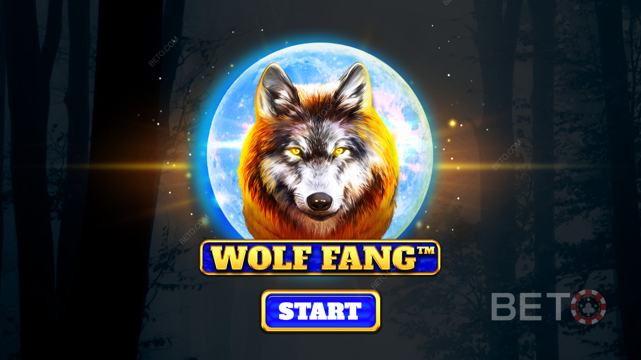 Caçar entre os lobos mais selvagens e ganhar prémios na slot online Wolf Fang
