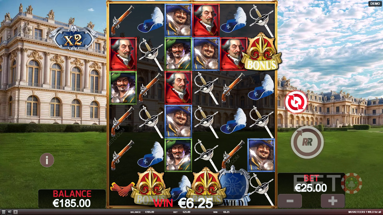 Musketeers 1 Wild for All Jogo Grátis