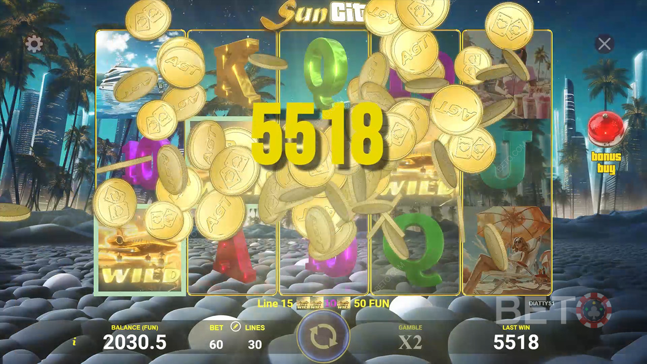 Sun City Avaliação por BETO Slots