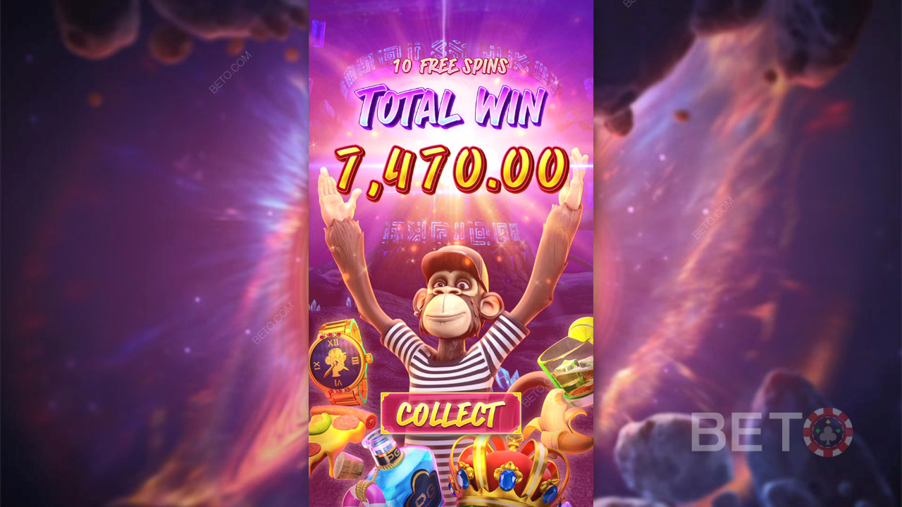 Ganhe 10.000x a sua aposta na Slot Online Wild Ape #3258!