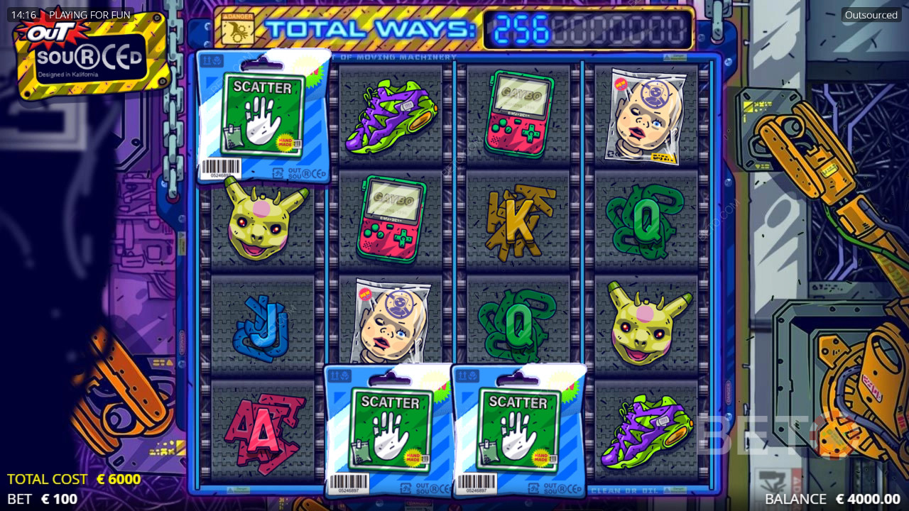 Revisão de Outsourced por BETO Slots