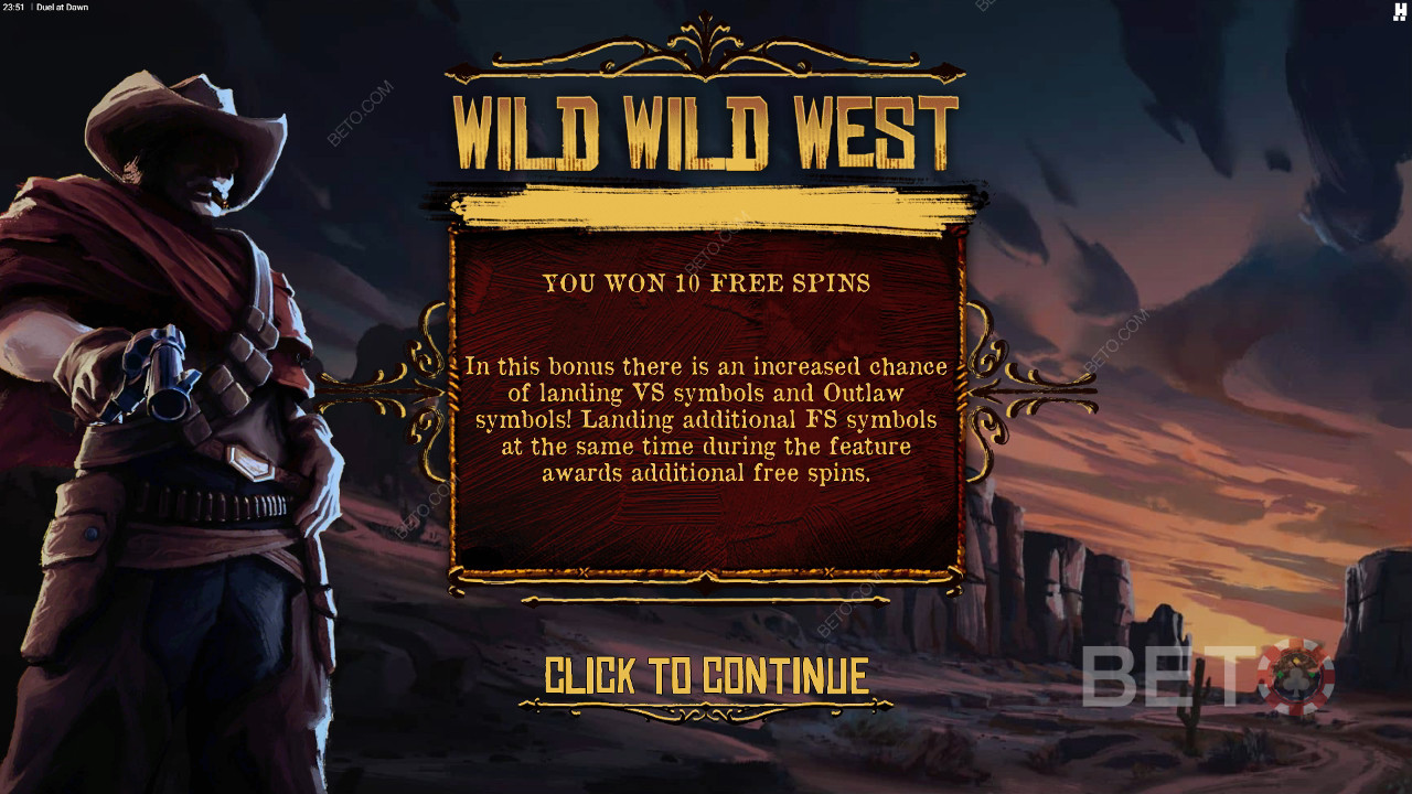 Ganhe 15.000x a sua aposta na Slot Online Duel At Dawn!