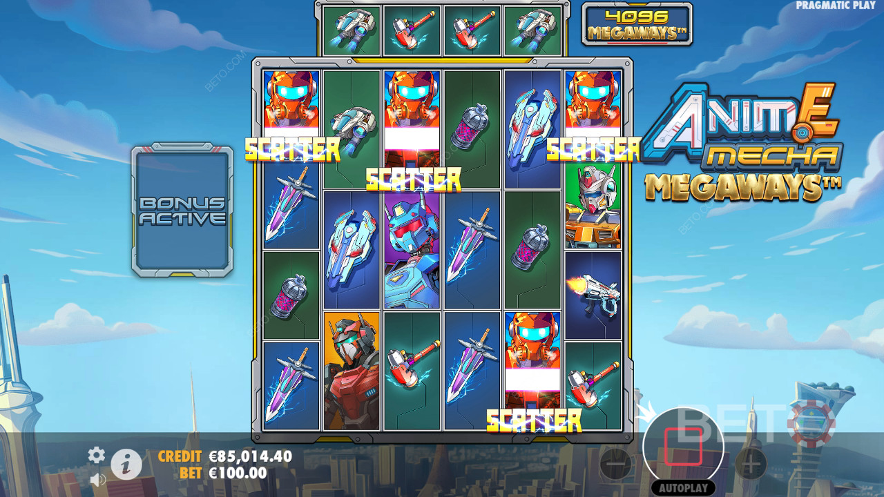 Anime Mecha Megaways Revisão por BETO Slots