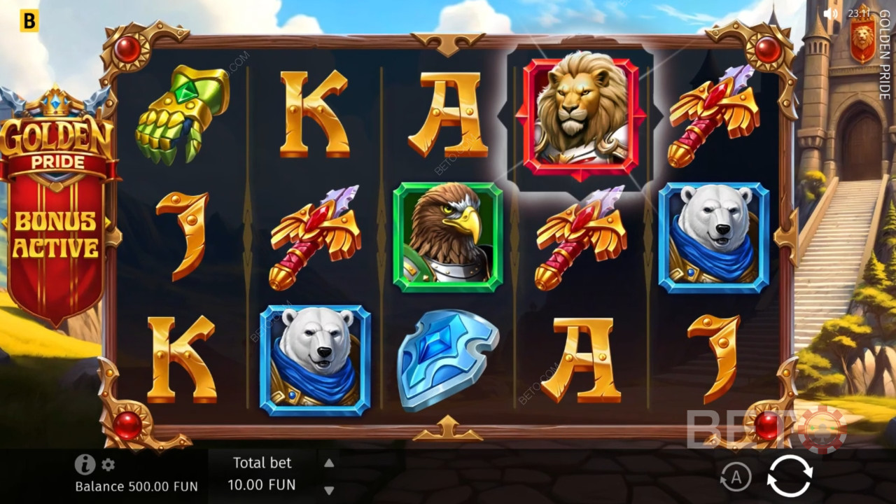 Avaliação do Golden Pride por BETO Slots