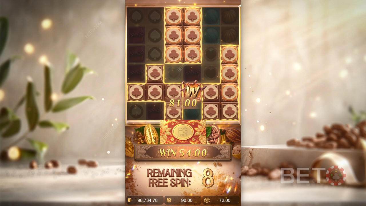 Tema e design: Fantasia de chocolate decadente