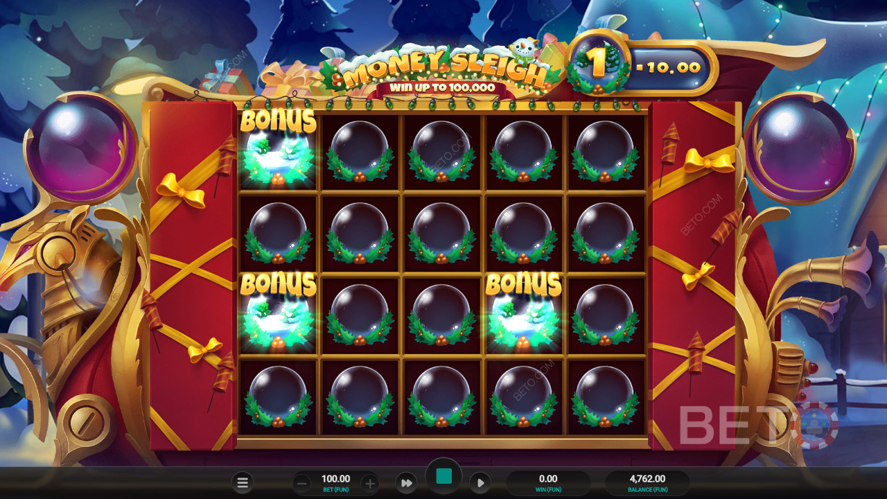 Crítica da Money Sleigh por BETO Slots