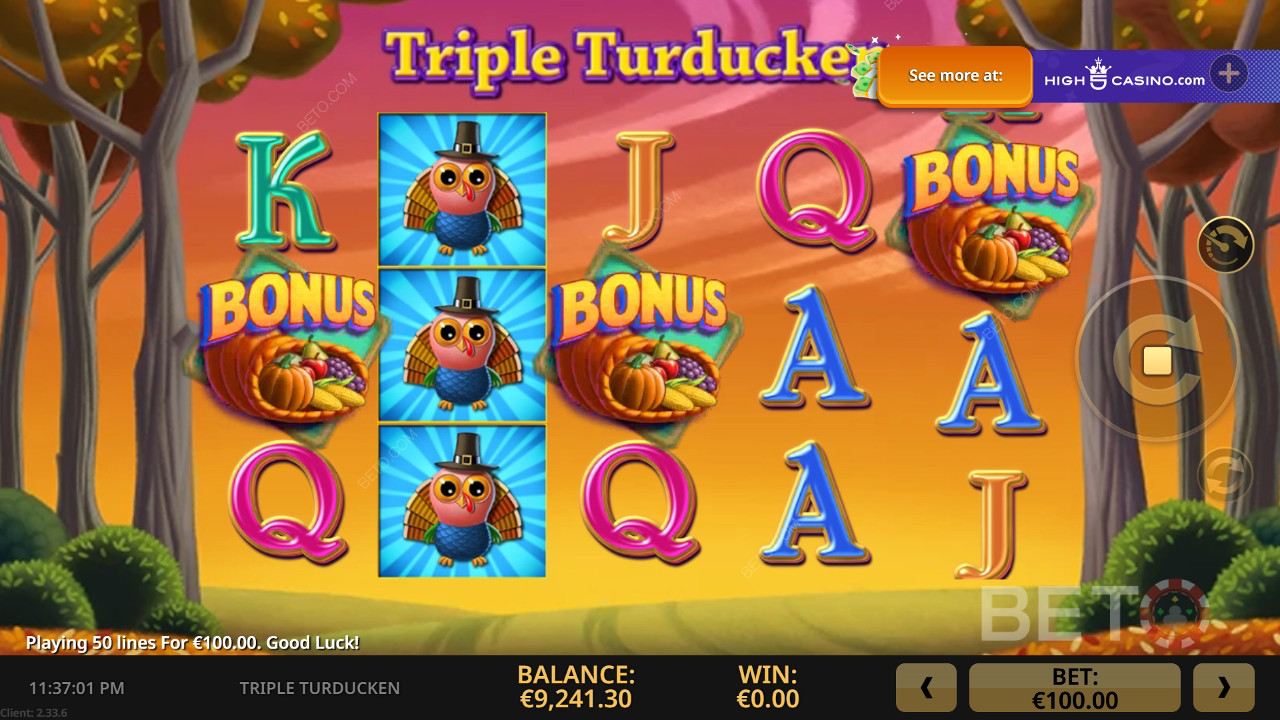 Triple Turducken Avaliação feita por BETO Slots