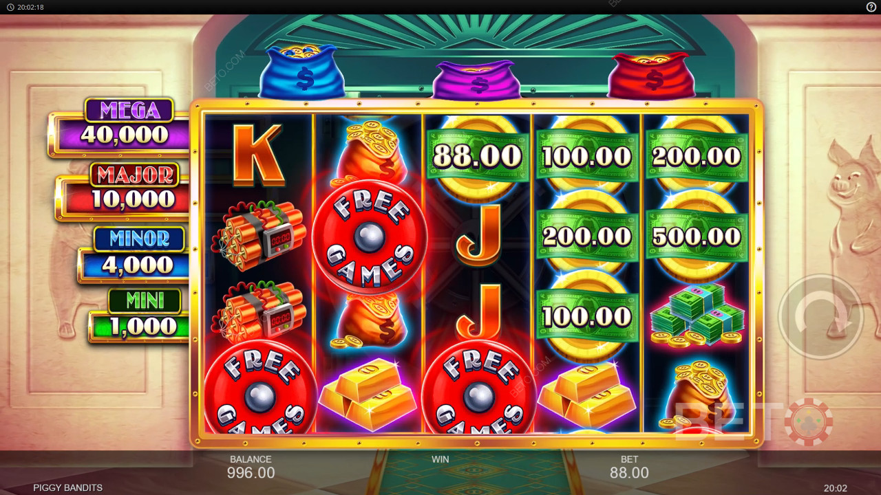Piggy Bandits Avaliação por BETO Slots