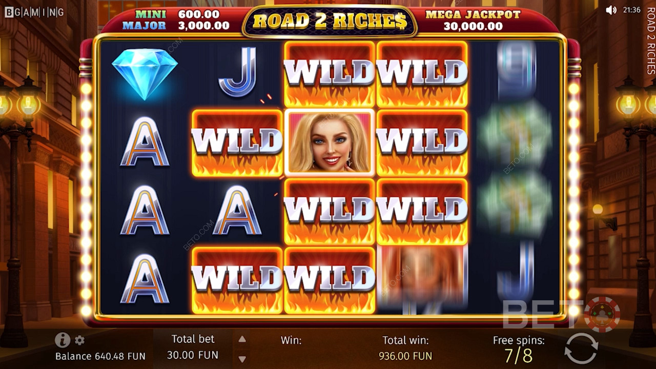 Numerosos Wilds in Road 2 Riches