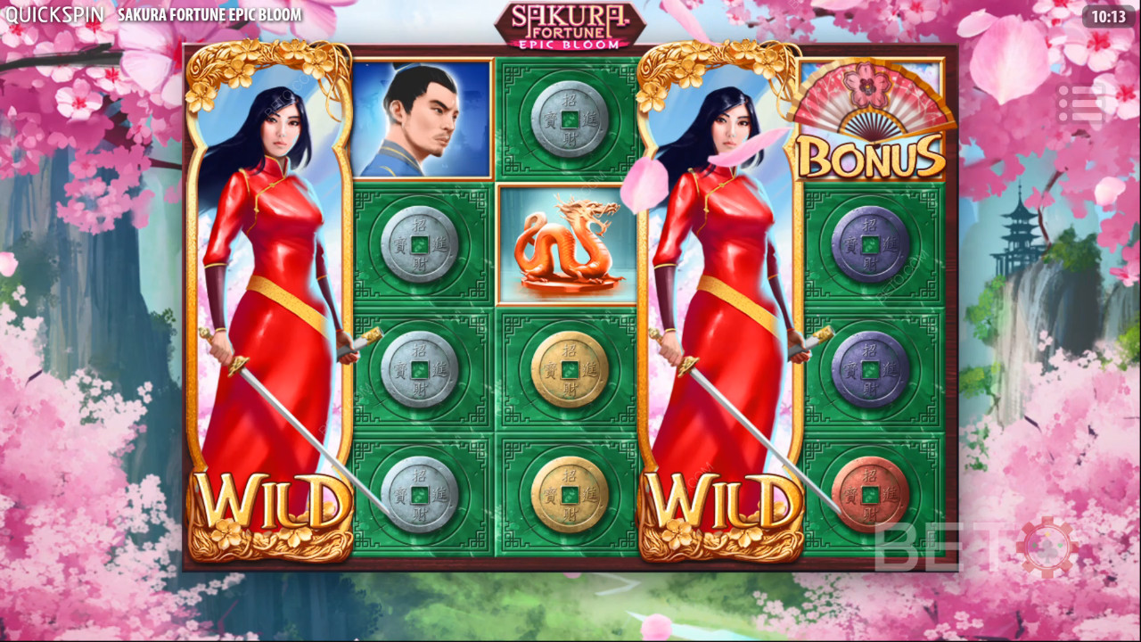 Sakura Fortune Epic Bloom Avaliação por BETO Slots
