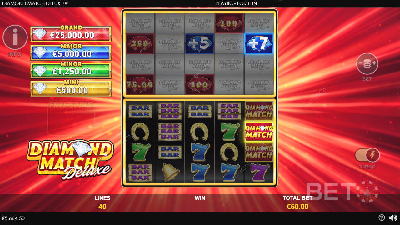 Diamond Match Deluxe Avaliação por BETO Slots