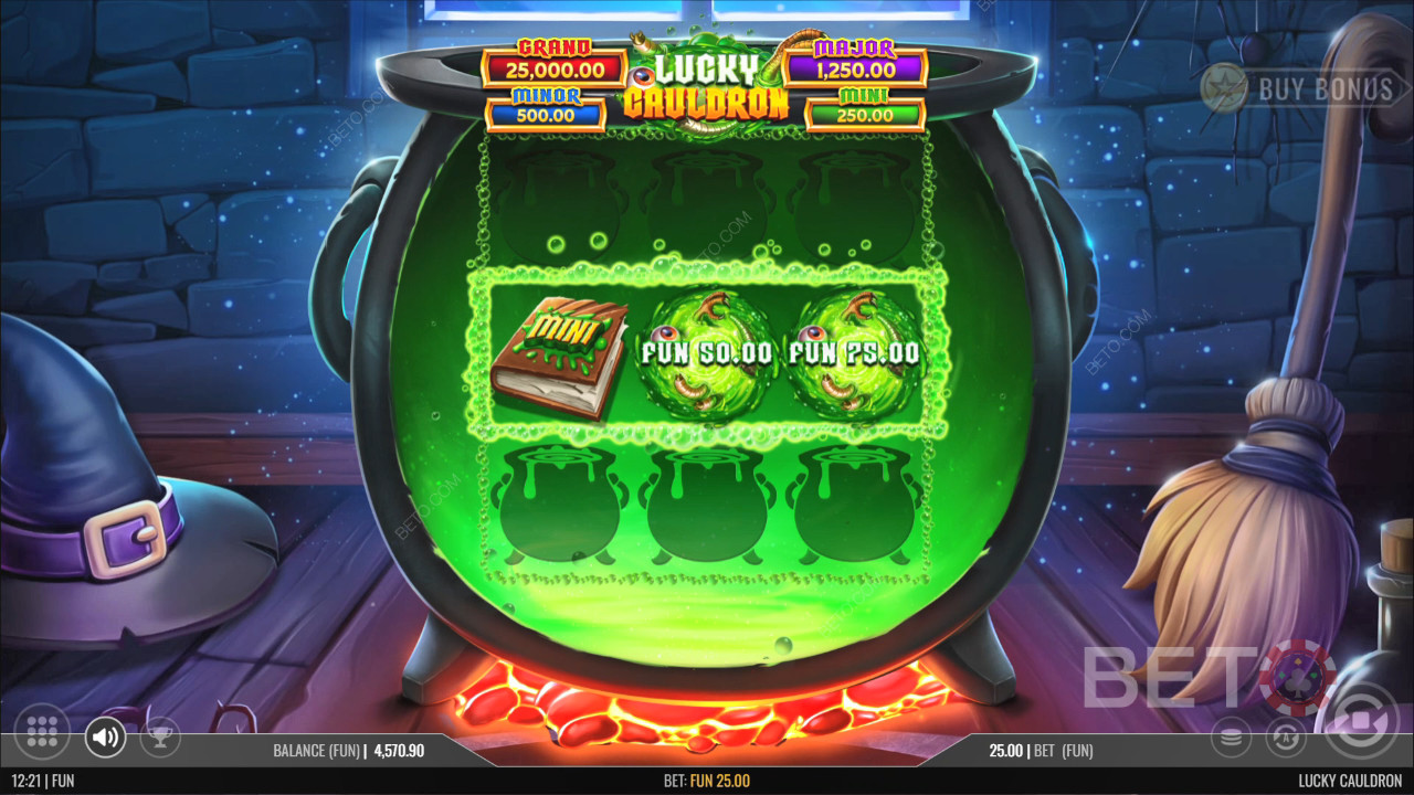 Avaliação do Lucky Cauldron por BETO Slots