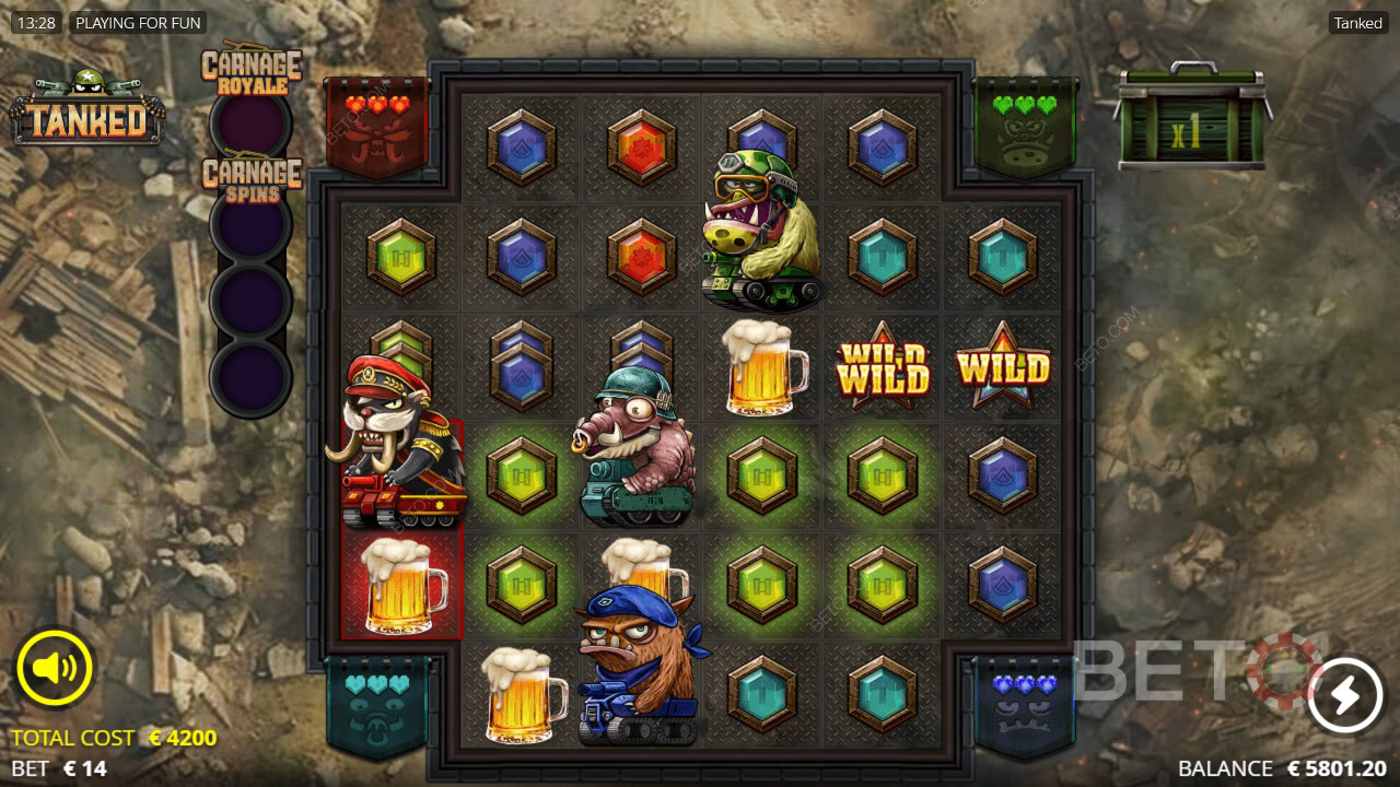 Tanked Avaliação por BETO Slots