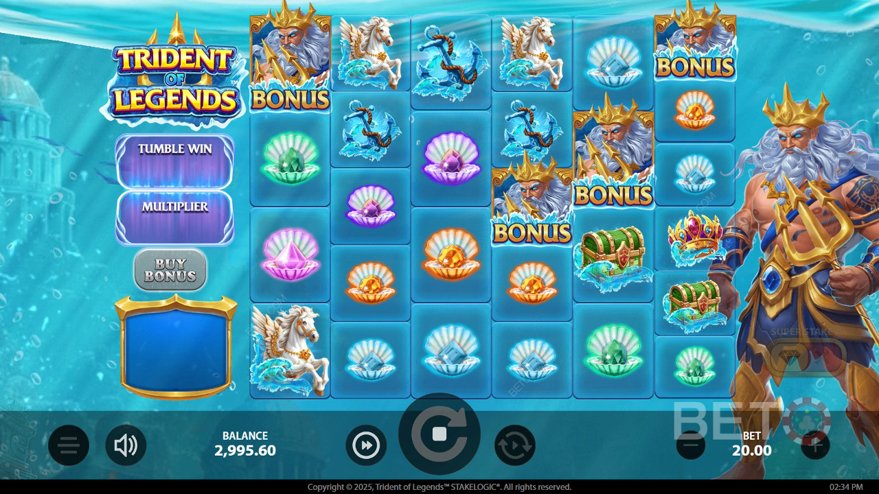Trident of Legends Resenha feita por BETO Slots