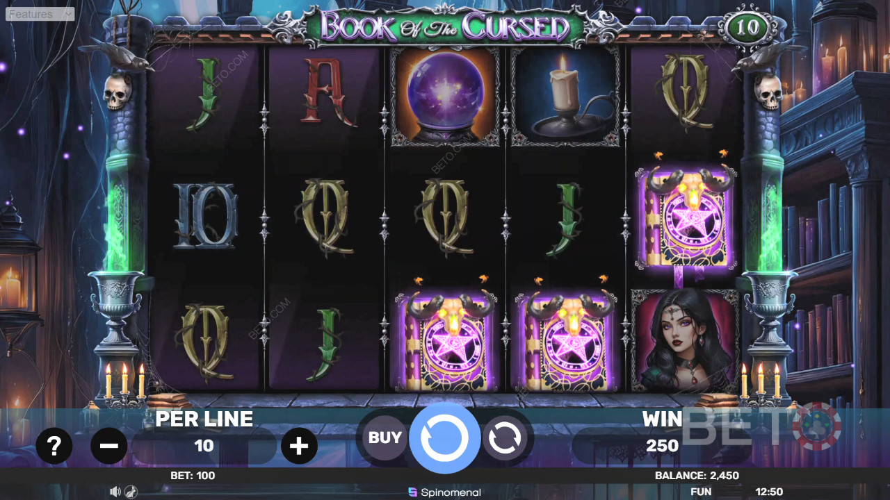 Book of the Cursed Resenha feita por BETO Slots