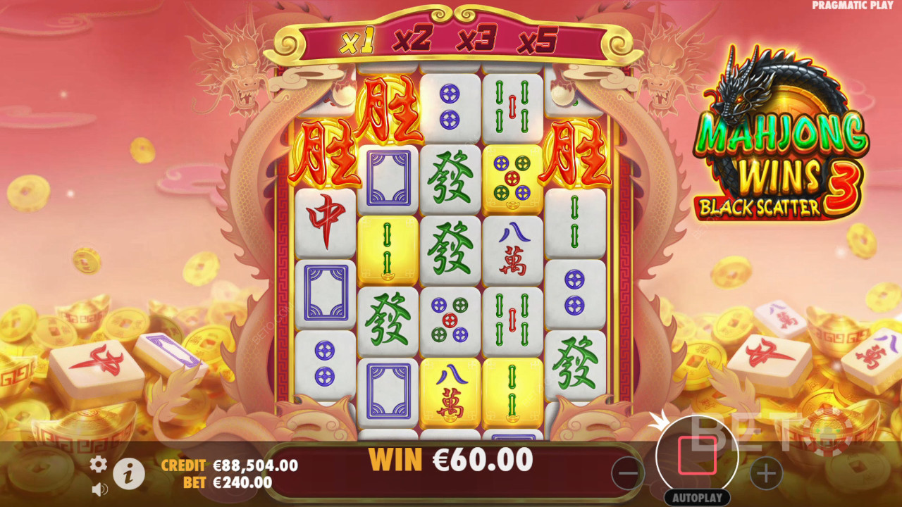 Mahjong Wins 3 - Black Scatter Jogo Grátis