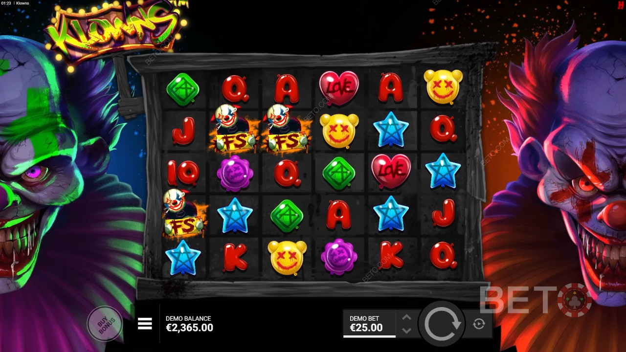 Klowns Avaliação por BETO Slots