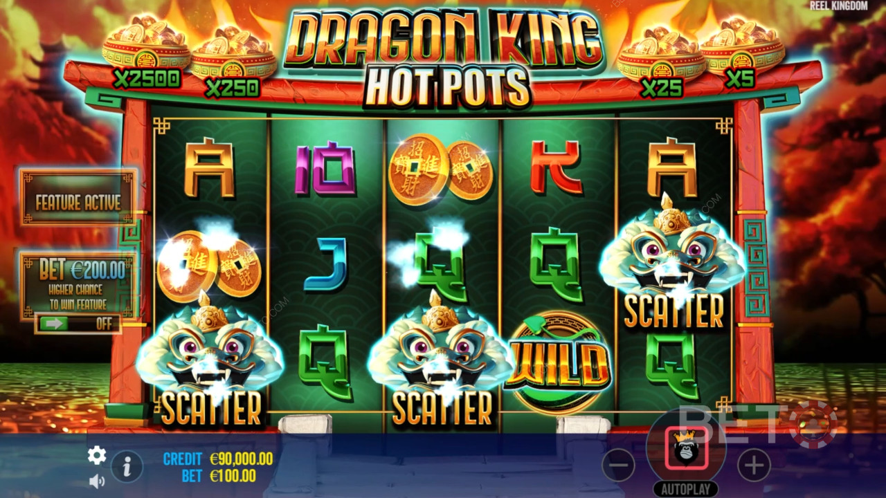 Dragon King Hot Pots Jogo Grátis