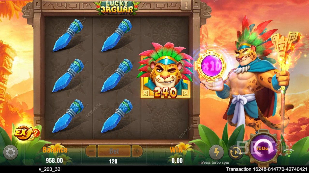 Como jogar o Lucky Jaguar da TaDa Gaming