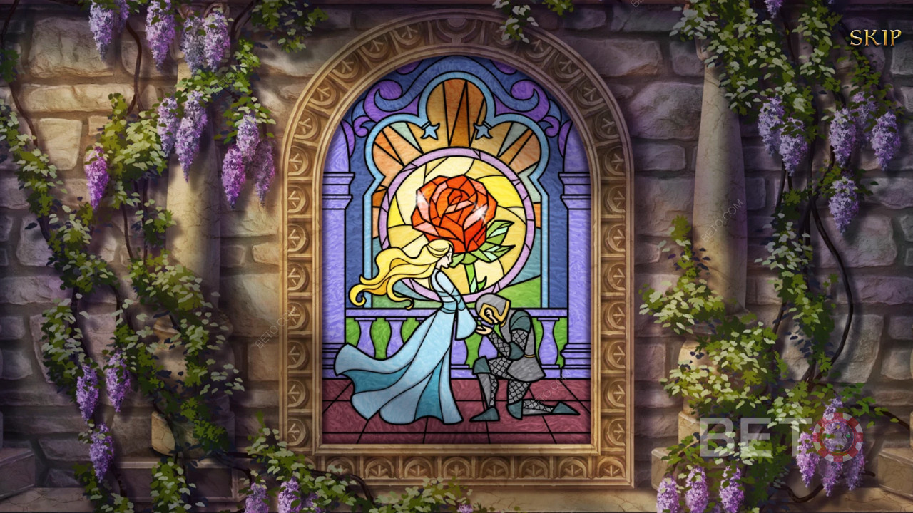 Ajude Sir Lancelot a recolher as 15 Rosas de Cristal e a ganhar o amor da Princesa Elaine