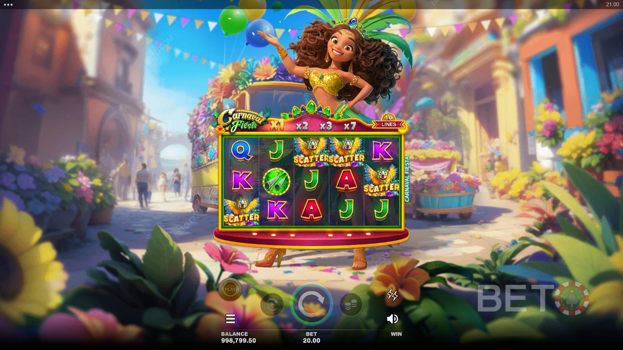 Carnaval Fiesta Resenha feita por BETO Slots