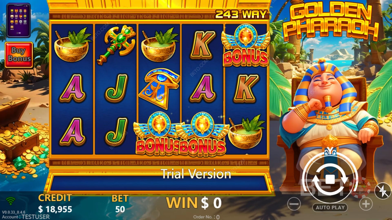Golden Pharaoh Jogo Grátis