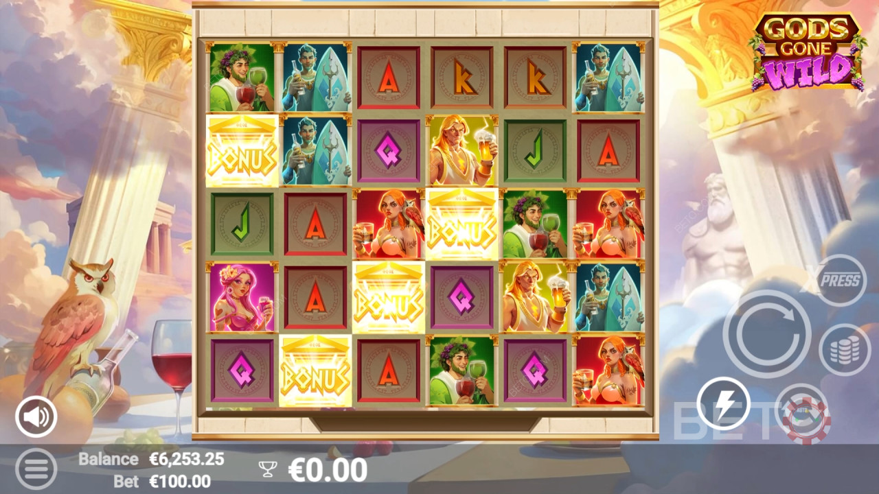 Gods Gone Wild Avaliação por BETO Slots