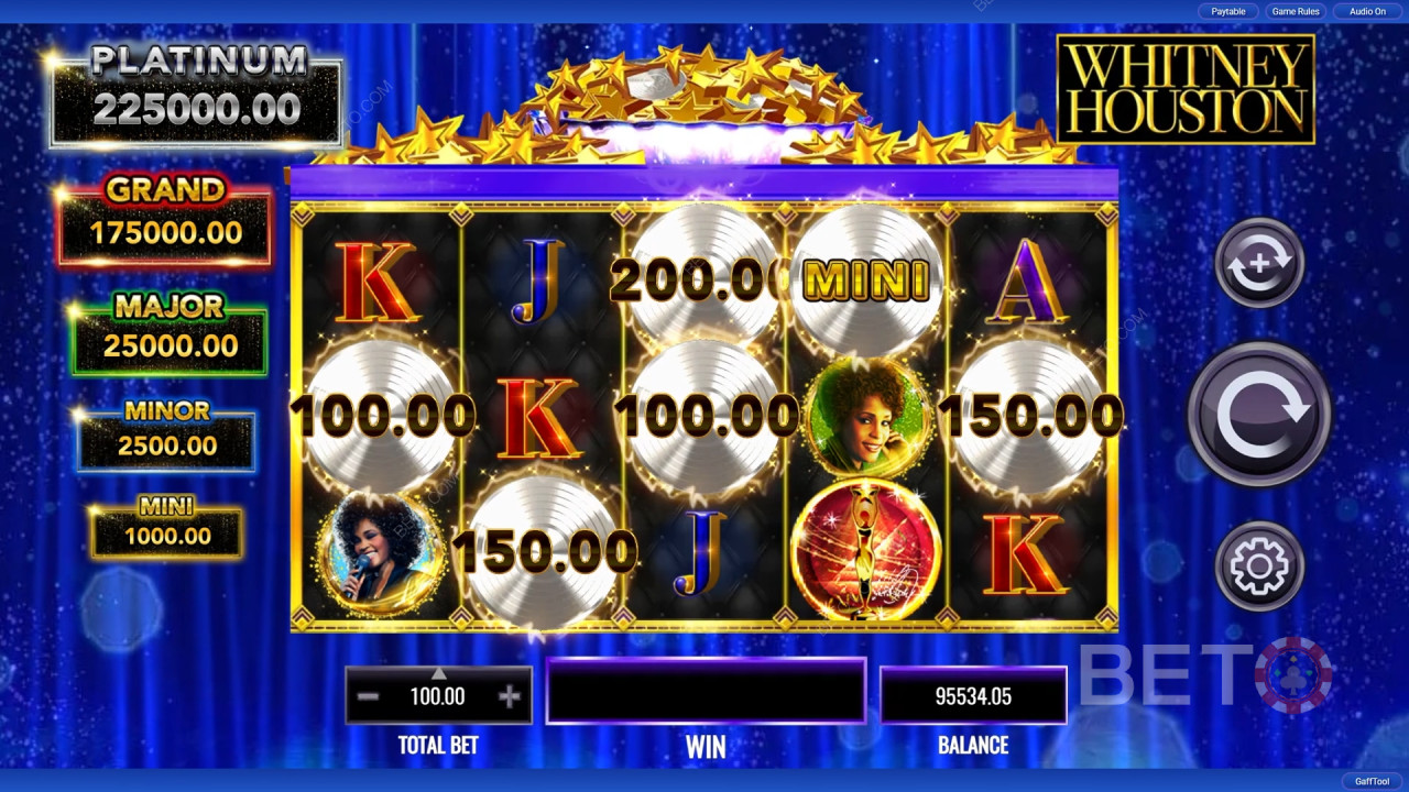 Whitney Houston Avaliação por BETO Slots