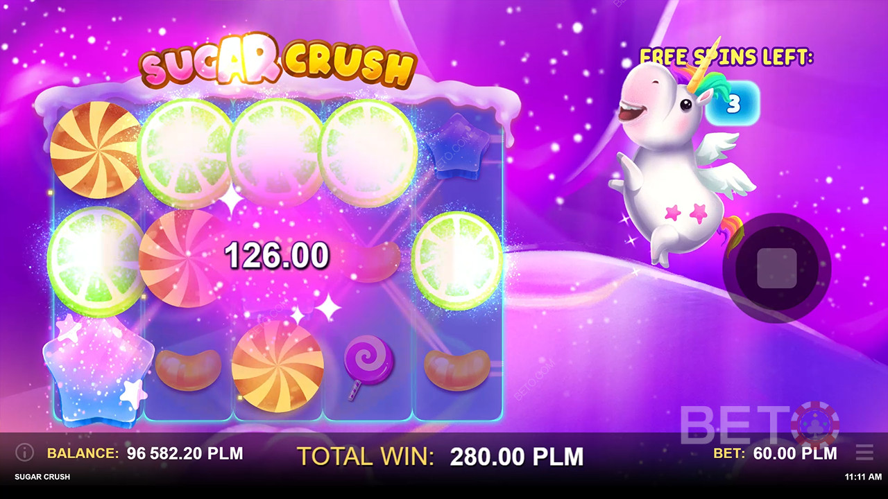 Sugar Crush Avaliação por BETO Slots