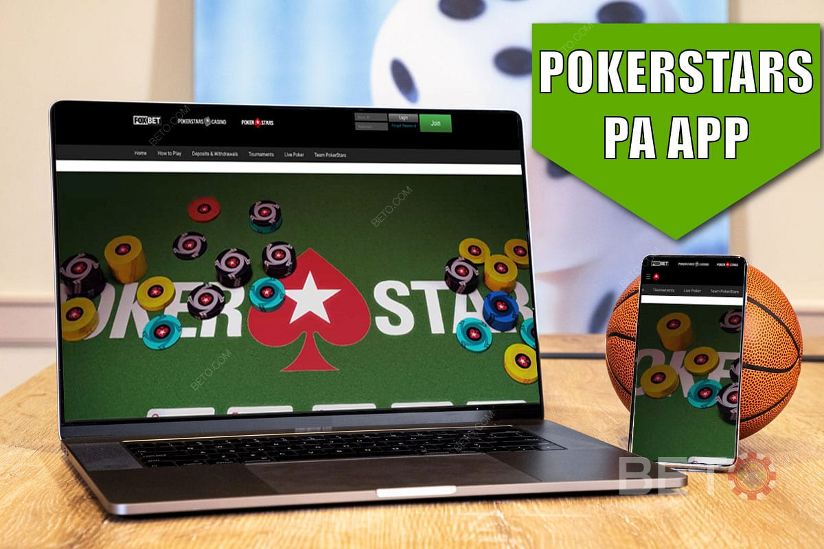 Casino móvel com PokerStars