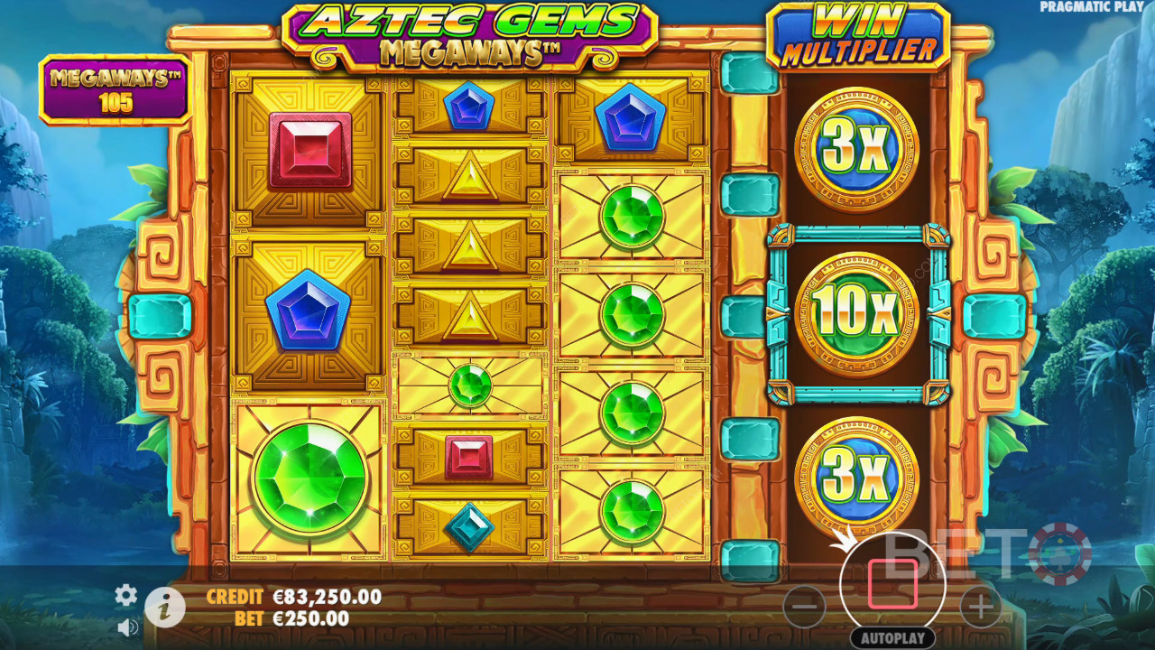 Aztec Gems Megaways Resenha por BETO Slots