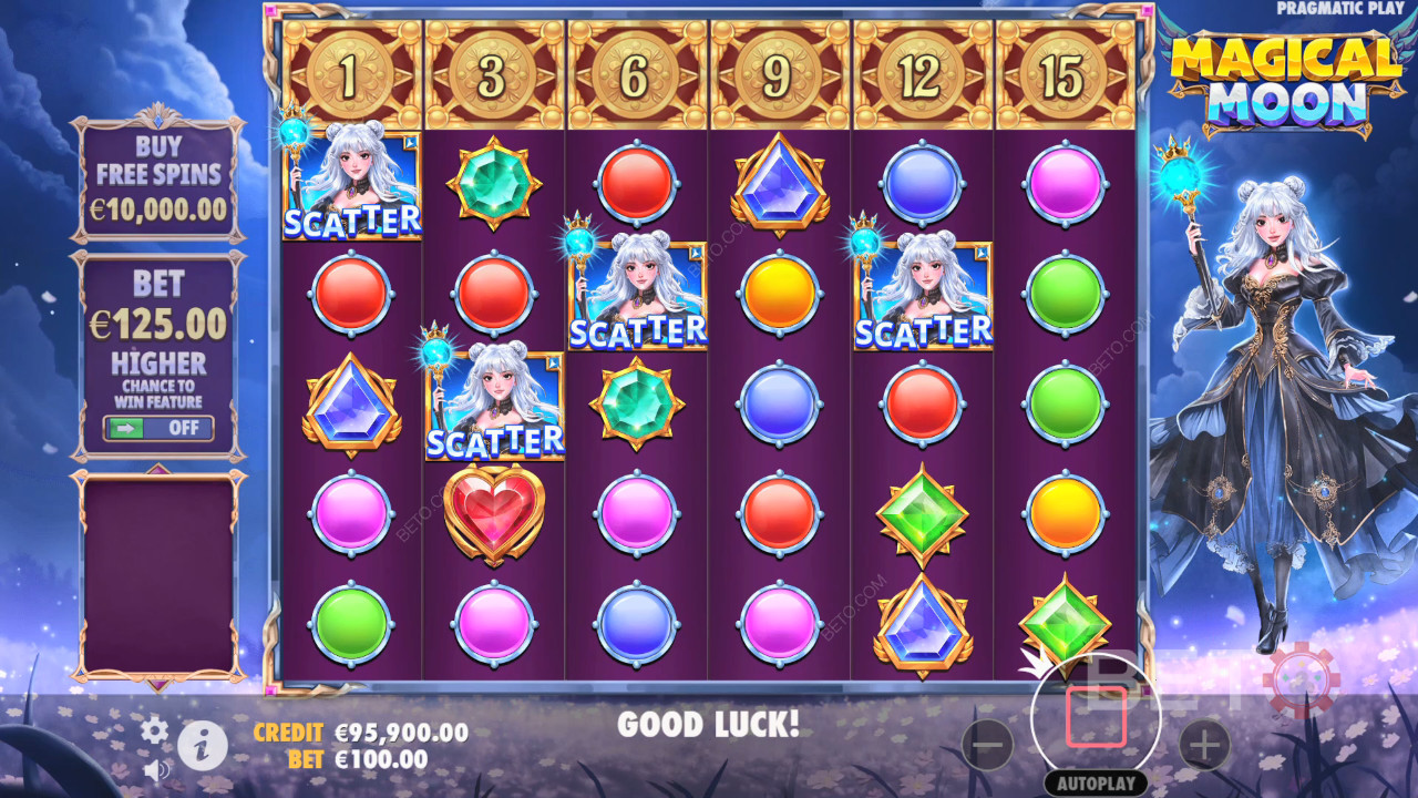 Magical Moon Avaliação por BETO Slots