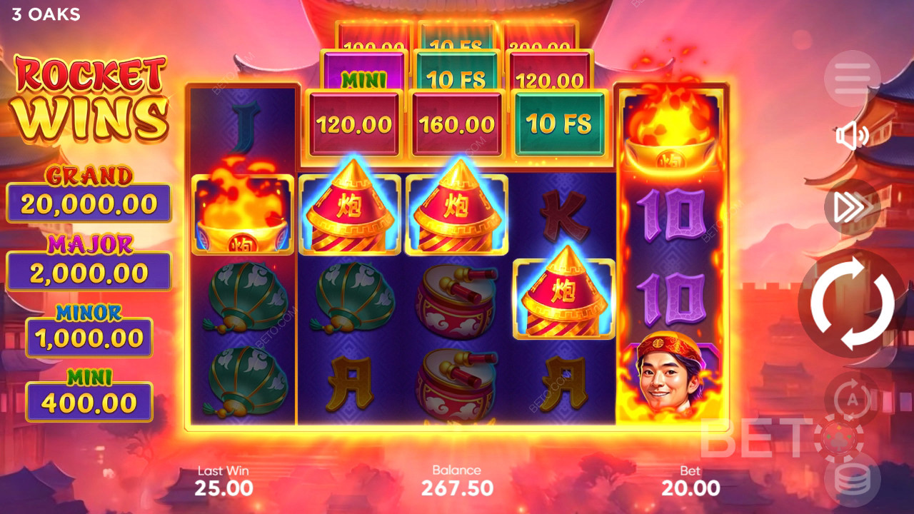 Rocket Wins Avaliação por BETO Slots