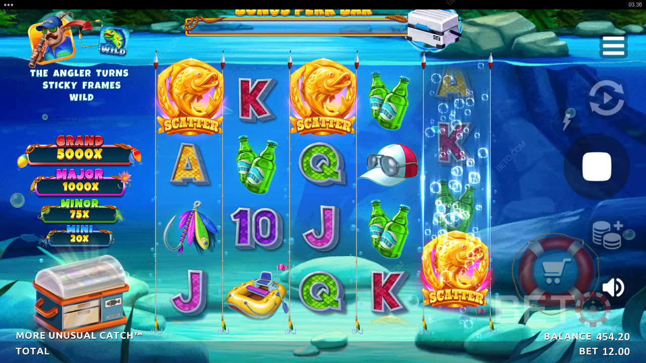 Mais Unusual Catch Avaliação por BETO Slots