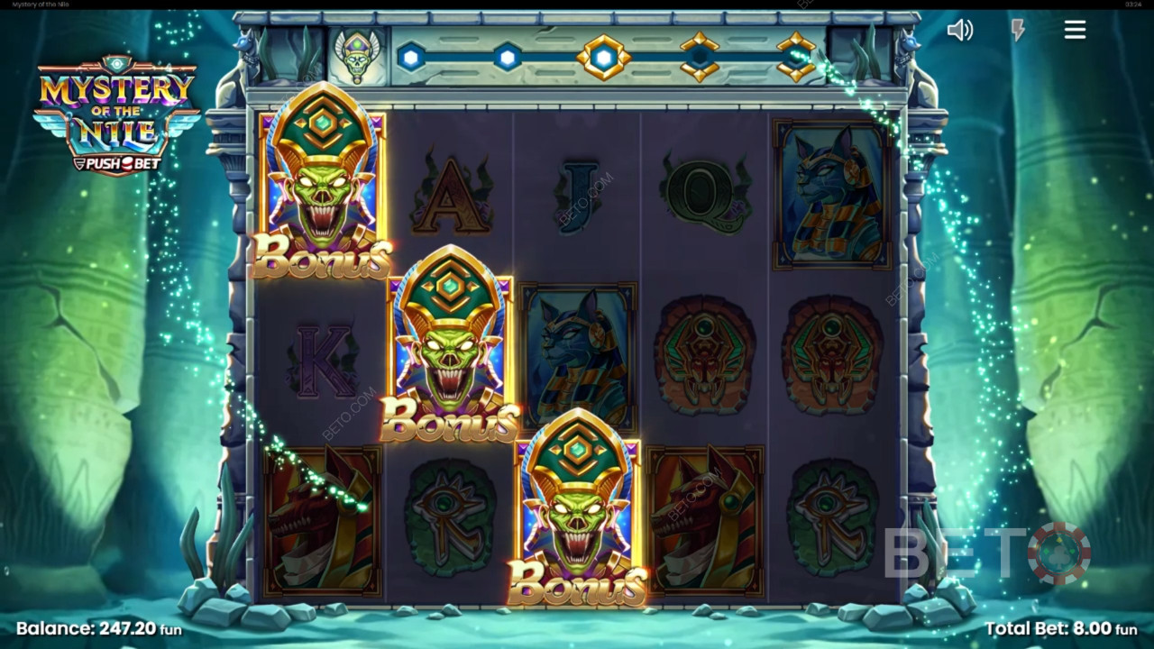 Mystery of the Nile Resenha feita por BETO Slots