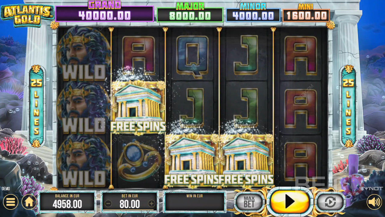 Atlantis Gold Avaliação por BETO Slots