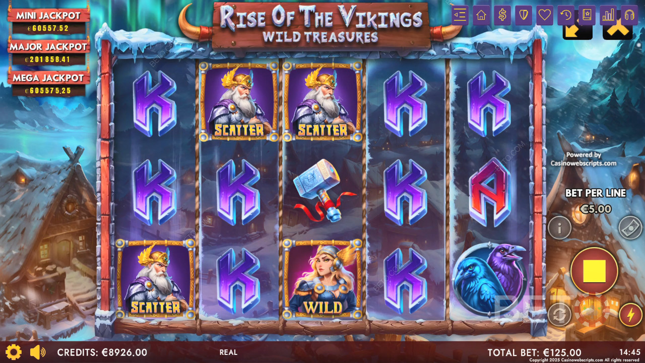 Rise of The Vikings - Wild Treasures Jogo Grátis
