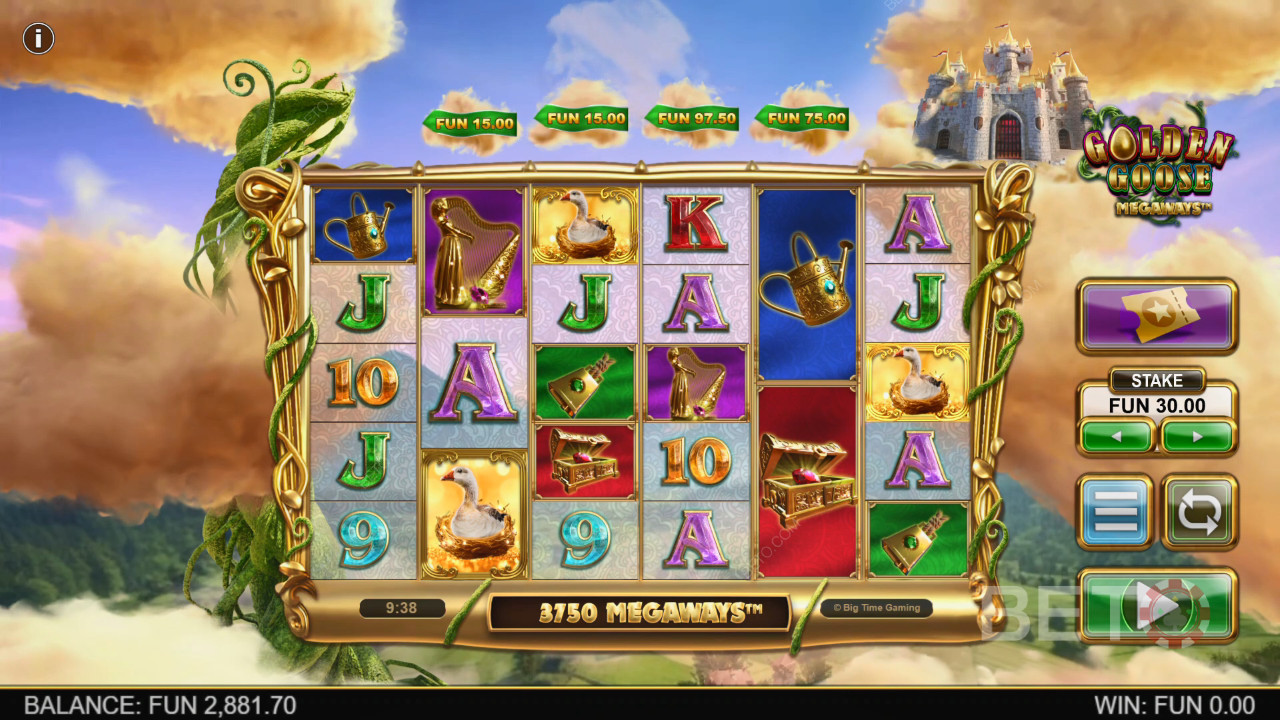 Golden Goose Megaways Resenha por BETO Slots