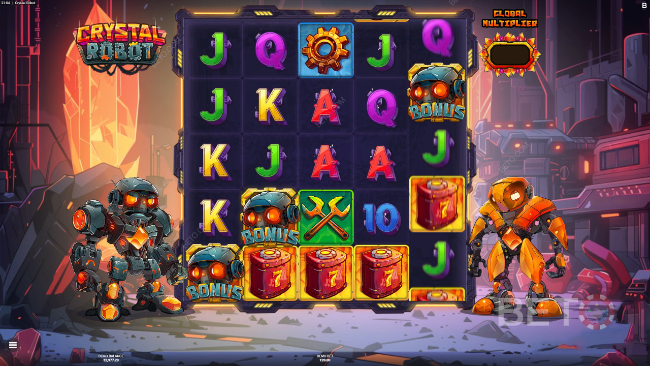 Crystal Robot Avaliação por BETO Slots