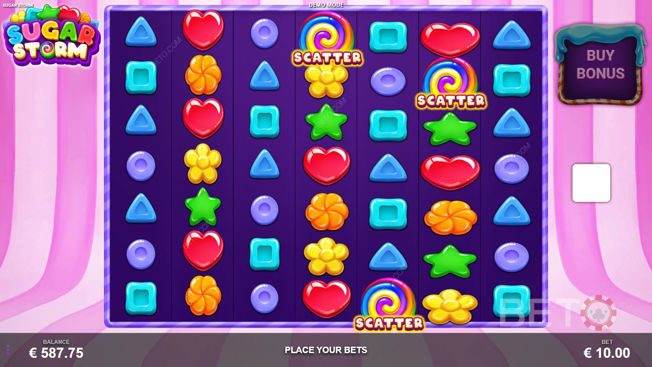 Sugar Storm Avaliação por BETO Slots